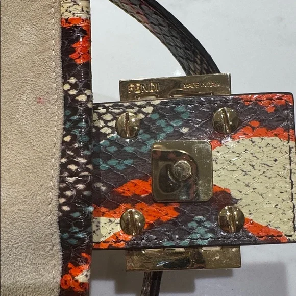 FENDI VINTAGE BAGUETTE ❤️🧡🖤💚 - Picture 10 of 17